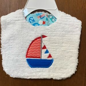 Embroidered Baby Bib